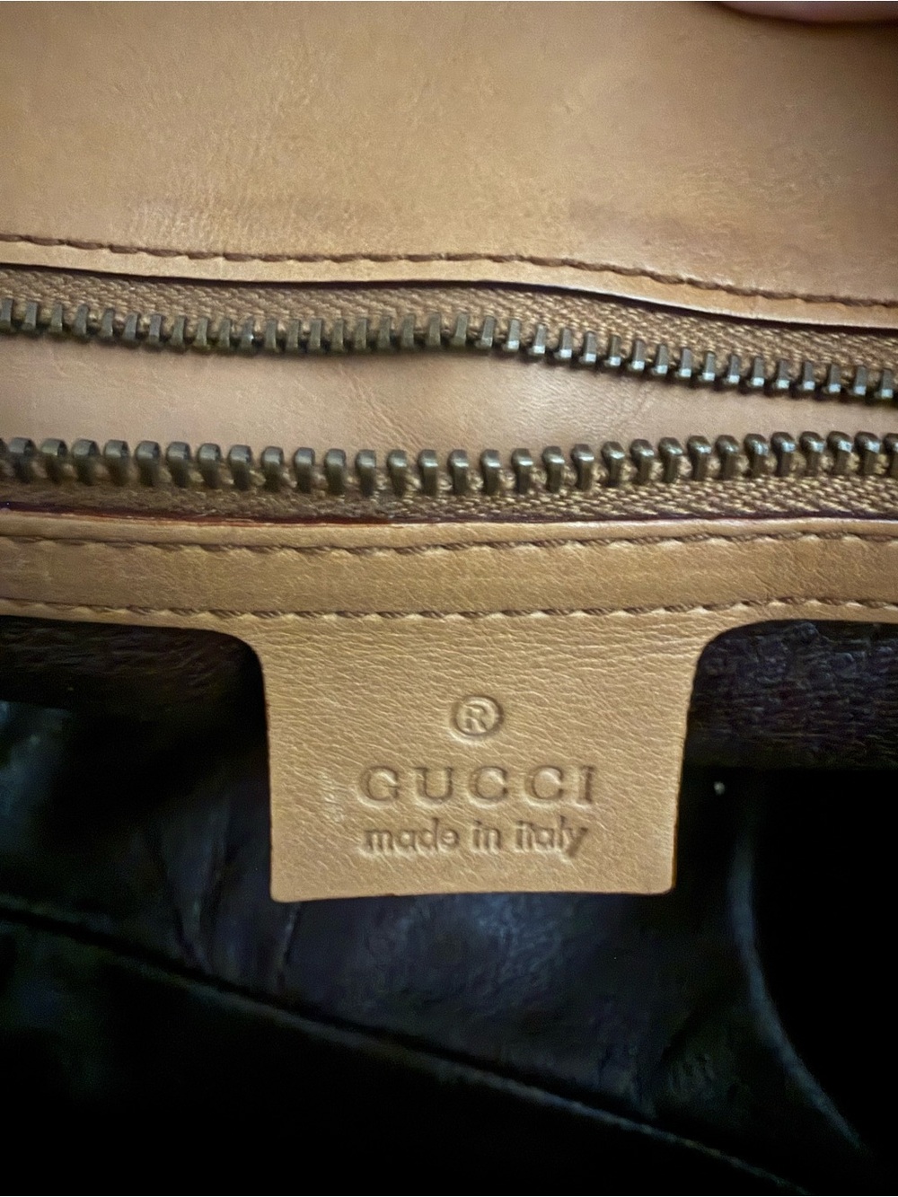 Gucci Tom Ford Era Horsebit Chain Satchel Tan Camel Leather Gold Hw F03/S04 - Picture 16 of 16